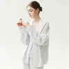 Cárdigan de Cachemir de Moda y Casual para Otoño e Invierno para Mujer, Versátil Cuello en V, Sin Botones, Mangas sin Cremallera, Chaqueta de Cachemir con Dobladillo Invertido
