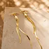 Aretes de Borla para Mujer Verano Largos Estilo Coreano Aretes de Alta Gama Ins Estilo Cool Diseño Nicho Aretes