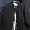 Jaqueta de voo estilo americano ins para homens, moda primavera e outono, jaqueta de beisebol estilosa e casual, versátil e moderna