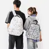 Mochila Escolar Natural para Meninas do Ensino Fundamental, Mochila Versátil de Aparência Elegante para Alunos do Ensino Fundamental II e Médio, Mochila de Grande Capacidade