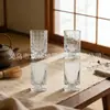 Vaso de Vidrio de Alta Calidad, Vaso Cuadrado para Agua, Taza de Té, Copa de Vino, Vaso para Leche, Copa de Pie Corto, Vaso Transparente Simple para Bebidas y Jugos