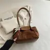Bolso de axila retro de leopardo de alta gama transfronterizo, nueva colección otoño/invierno 2026, bolso de mano y bolso de hombro modernos y versátiles