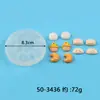 Série Animada Cachorrinho Gatinho Urso Flor Dumpling Baozi Chocolate Doce Fabricação Molde de Silicone