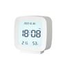 Reloj sencillo, pequeño y práctico, despertador para niños y estudiantes, reloj de noche con temperatura y humedad, reloj multifuncional.