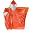 Impermeable de Emergencia para Exteriores, Poncho, Camping de Emergencia, Senderismo, Montañismo, Equipo de Aislamiento Térmico para Exteriores, Manta de Supervivencia
