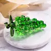 Artesanato em Cristal Luxo Simples Acessível Estilo Europeu Morango Abóbora Abacaxi Caqui Caqui Ruyi Combinação de Frutas Travessa Decoração de Mesa