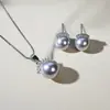 Brincos Simples Rainha do Gelo Brincos de Pérola Bei Bei Bei Brincos de Pérola Redondos Fortes Luzes Atacado de Fornecimento ao Vivo
