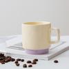 Taza de Café Europea Hecha a Mano Transfronteriza Souvenir Taza de Agua Taza de Aspecto Elevado Ins Taza de Cerámica Creativa Personalización