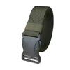 Cinturón Táctico de Hebilla Elástica de Nailon para Hombre Cinturón para Exteriores Ropa de Trabajo Entrenamiento Militar Casual Automático Deportivo