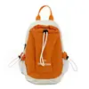 Bolsa de Ombro Dupla Impermeável Leve para Exterior com Porta-copos Unissex Cordão Moda Bolsa de Peito Grande Capacidade Mochila Esportiva para Caminhada Montanhismo