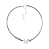 Collar Irregular de Mariposa Estilo Sweet Cool Spice Girl para Mujer Diseño de Nicho Moda Versátil Lujo Ligero Sensación de Alta Gama Hip Hop Corbata