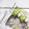 25mm Fofo e Divertido Bolinhas Coloridas Cogumelo Grande Furo Reto Contas de Vidro Pulseira DIY Corrente de Celular Acessórios Atacado