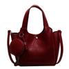 2025 Nova Moda Estilo Simples Alta Qualidade Elegante Bolsa de Mão Tipo Balde Feminina Casual Versátil Bolsa Transversal de Luxo Leve