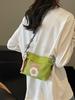 2025 Nuevo Bolso de Hombro de Nicho Donut Literario Moda Commuter Bolso Cruzado Viaje al Aire Libre Bolso de Hombro Versátil