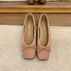 Zapatos Planos de Estilo Francés con Tacón Oculto, Estilo Ballet, Escotados, Zapatos Individuales para Mujer, Novedad 2026 Otoño Verano, Mocasines Mary Jane Absolutamente Hermosos