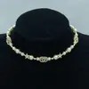 Collar Estilo Chanel, Accesorio Pequeño Chanel Doble C Letra Forma de Corazón Estrella de Cinco Puntas, Nuevo Modelo de Collar Estilo Chanel Totalmente Incrustado con Diamantes para Mujer