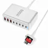 Adaptador de Carregamento Rápido GaN de Mesa 600W com Múltiplas Portas PD3.1 Carregador Multifuncional Fonte de Alimentação para Laptop