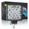 DxzImposto Não IncluídoLuz de Trabalho LED de 4 Polegadas com 16 LEDs e Olho de Anjo DRL com Abertura em Forma de X Luz Modificada
