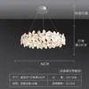 Lustre retrô francês-americano para restaurante, luminária pendente vintage de cerâmica de alta qualidade para casas de chá, lojas de roupas e pousadas