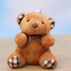 Llavero de Peluche Oso de Peluche con Pajarita de Moda al por Mayor