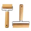 En Stock Rodillo Grande para el Hogar para Hacer Empanadas, Rodillo de Madera de Haya Maciza, Herramienta de Cocina