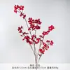 Simulação vermelha flor artificial flor artificial acabamento casamento flor chão arranjo paisagismo flor sentido avançado sala de estar arranjo de flores ornamentos