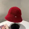 Chapéu de Pescador Simples em Lã de Cordeiro Estilo Japonês para Mulheres, Chapéu de Balde Peludo para Outono e Inverno, Chapéu Cloche de Cor Sólida, Chapéu de Moda Tendência