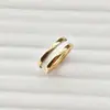Anillo de la Fortuna Yihuan Xiaohongren Versión de Alta Gama Baojia Blanco y Negro Ancho y Estrecho Cerámica Chapado en Oro