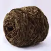 0.1kg Chenilla Terciopelo Dorado Lana Bufanda Tejida para Hombres y Mujeres DIY Hecho a Mano Tejer Suéter Gancho de Crochet Zapatillas Hilo Grueso