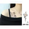 Tengo Gama Completa de Calcomanías de Tatuaje de Flores Sencillas Calcomanías de Tatuaje Impermeables Realistas Fábrica Social de Rosas Venta al por Mayor Calcomanías de Tatuaje Oscuro