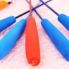 Juguete para Gatos Caña de Pescar con Varilla Telescópica de Tres Secciones, Oruga de Plumas, Palo Interactivo para Gatos que Alivia el Aburrimiento, Juguete para Gatos