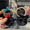 Nuevas gafas de sol para niños con lazo pequeño en la oreja, moda para bebé, lindas, modernas, gafas para fotografía, gafas de sol con protección solar para niñas
