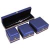 Caja de joyería de corona de Pu de alta gama de lujo ligero, caja para anillo de propuesta, caja para guardar joyas de collar y colgante, venta al por mayor