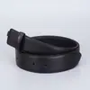 Cinturón sin hebilla de cabeza para hombre, tira de cinturón, sin sándwich, hebilla de pasador, capa única, primera capa de piel de vaca, cinturón sin plomo, cinturón