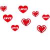Pingente de flor de puxar amor tridimensional 3D Dia dos Namorados cena de festa de casamento layout decoração pendurado corda puxar flor atacado