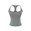 Camiseta sin mangas de verano 2026 para mujer, corte ajustado, con copas en el pecho y tirantes finos, adecuada para usar como prenda exterior o como capa base