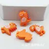 Acessórios de resina de dinossauro fofo de desenho animado fosco diy cola de creme capa de celular adesivos de geladeira acessórios de cabelo atacado