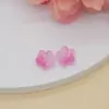 Novos Acessórios para Joias DIY Pequenas Flores Redondas Pétalas de Flor de Ameixa Pétalas de Flor de Vidro Cinco Pétalas Pequenas Redondas Ameixa Estilo Antigo Materiais Acessórios para Joias