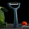 Cuchillo negro con mango verde oscuro, tabla de cortar, juego completo de cuchillos de cocina, cuchillo de corte, cuchillo de fruta, tabla de cortar para dormitorio, cocina, dormitorio, hogar