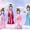 Figuras de Niñas Estilo Antiguo con Hermosos Rasgos de la Serie Dinastía Tang, Adornos de Escritorio, Venta Directa del Fabricante, Productos Culturales y Creativos Populares
