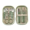 Set de Cortauñas Caja Exquisita 14 Piezas Cortauñas Domésticos Especiales para Manicura Cortauñas de Viaje