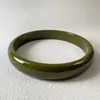 Joyas: Pulsera de Resina con Degradado Vintage, Pulsera de Anillo Liso Versátil Apilable Estilo Chino, Regalo del Día de la Madre