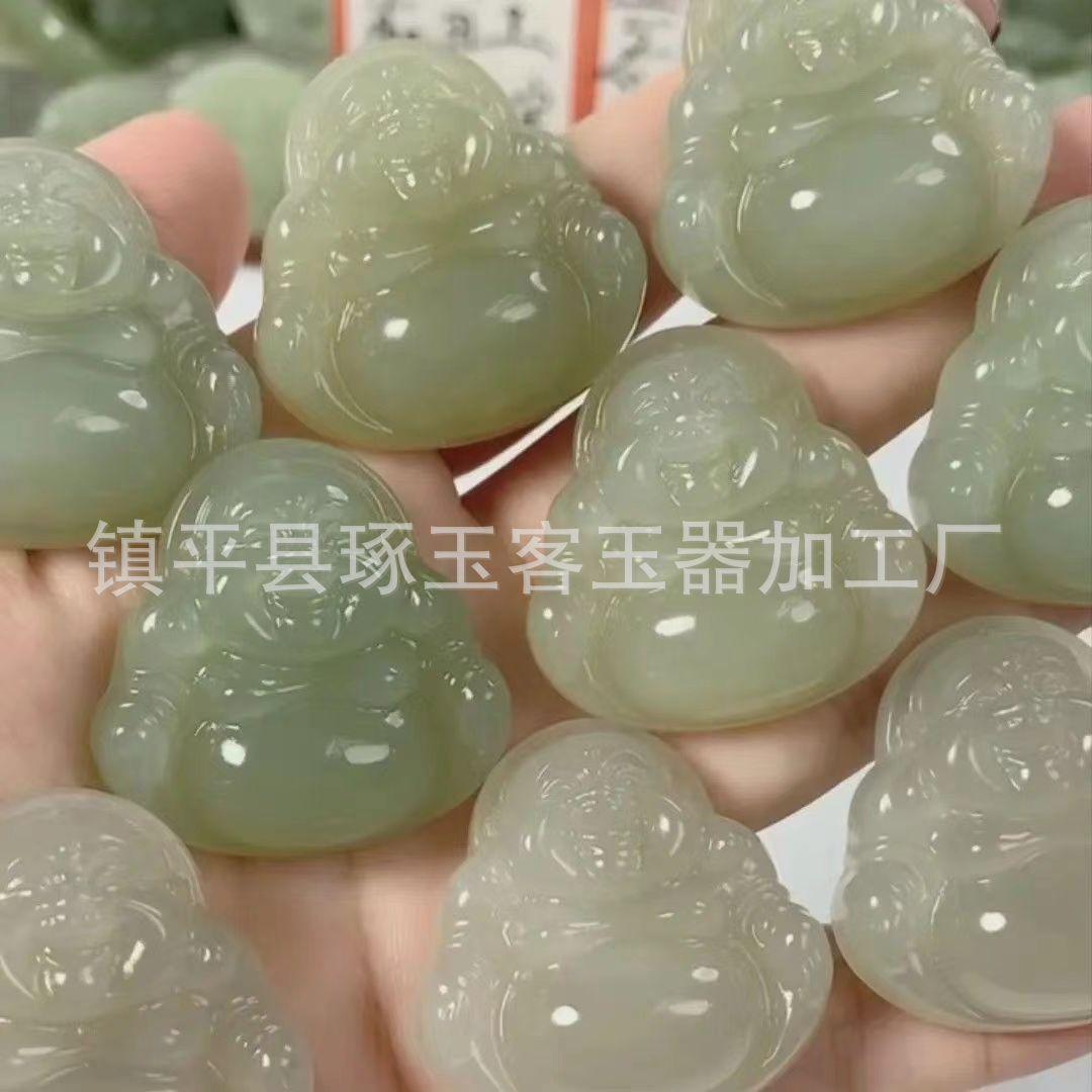 阿富汗玉佛公吊坠