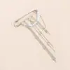 Broche de Borla de Joyería Transfronteriza Europea y Americana Cadena de Perlas Broche Decorativo Lujo Ligero Accesorios de Ropa de Nicho para Mujer