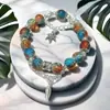Atacado Pulseira Flor Explosão Margarida Super Fada Joias com Contas Pulseira Feminina de Alto Padrão Joia de Mão Transfronteiriça Pequenos Produtos de Yiwu