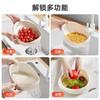 Etiquetagem e Rotulagem, Ferramenta Multifuncional para Lavar Arroz, Cesta para Lavar Arroz, Cesta Escorredora, Bacia Plástica para Lavar Arroz e Frutas, Peneira para Lavar Arroz