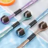 Cepillo de Dientes Tridimensional para Adultos de Tres Cabezales 3D para el Hogar Cepillo de Dientes de Cerdas Suaves para Pareja de Adultos Cepillo de Dientes Tridimensional de Tres Caras de Cerdas Suaves
