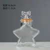 Botella de Vidrio con Tapón de Corcho Transparente Botella de los Deseos Creativa Botella Cielo Estrellado Arcoíris Botella de la Suerte de Deriva Botella para Bebidas Lista para la Venta