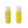 Botella dispensadora de silicona Colección Viaje al aire libre Set de champú y gel de ducha Botella portátil exprimible para almacenamiento de loción
