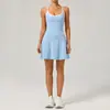 Conjunto de Yoga Ajustado Cepillado Europeo y Americano para Mujer Secado Rápido Ropa de Fitness Top Pantalones Cortos de Running al Aire Libre Chaleco Deportivo